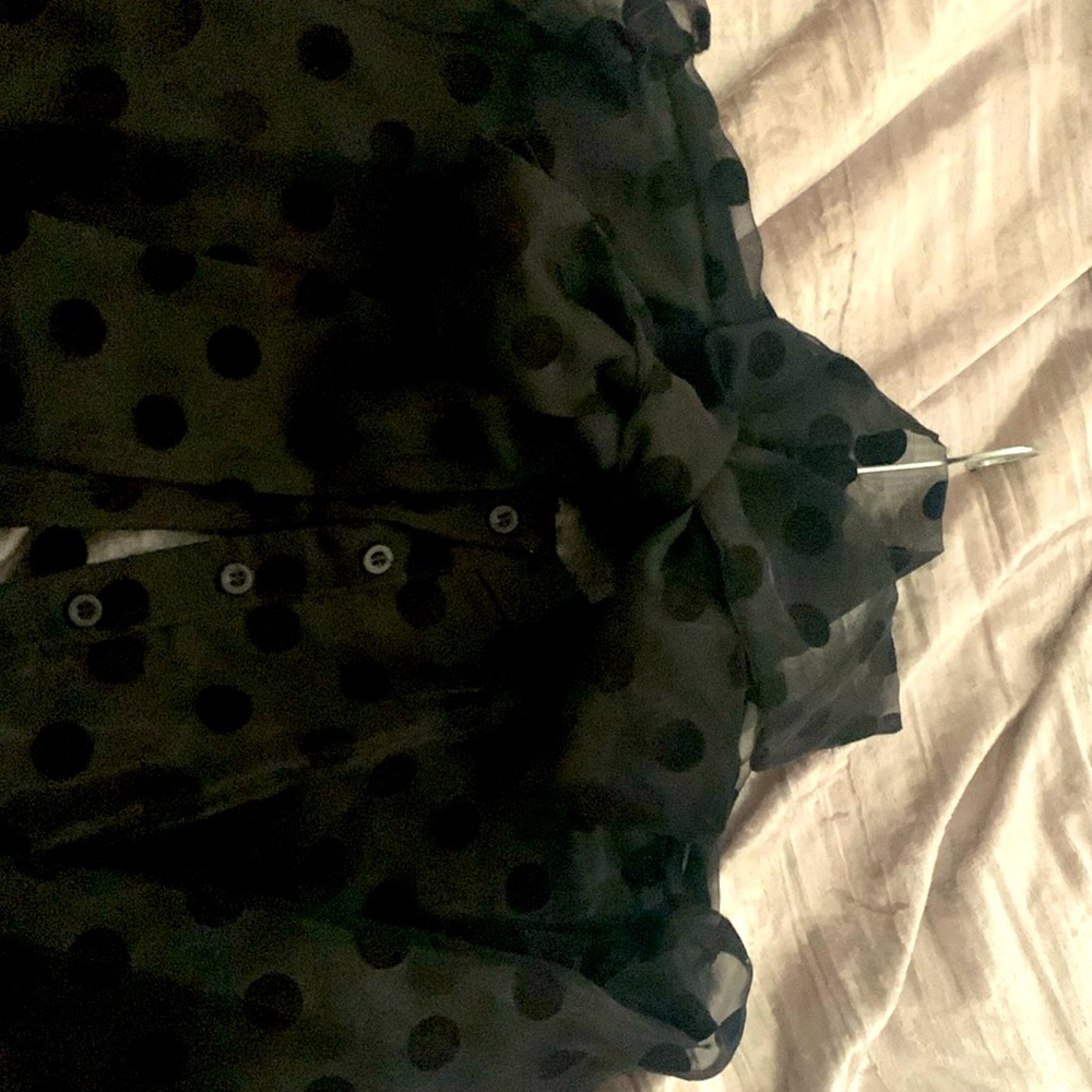 So fly! Sheer blouse